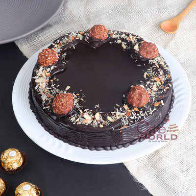 Almond Ferrero Rocher Cake