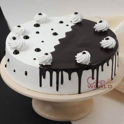 Fantastic chocovanilla Cake