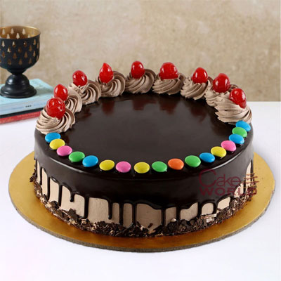 Chocolate Dip Choco Mocha Cake 