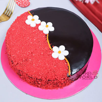Red N Choco Velvet Cake