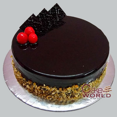 Nutty Choco Truffle Cake