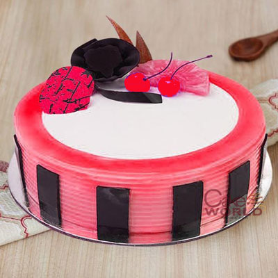 Magical Strawberry Cake