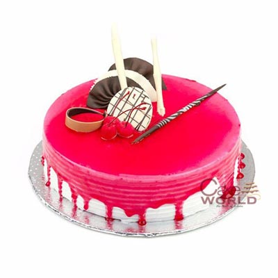 Gesture Strawberry Cake