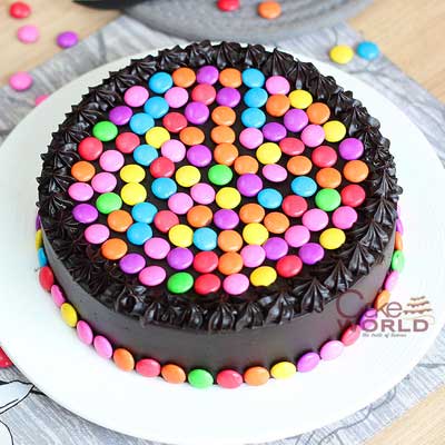 Magical Gems Truffle Cake