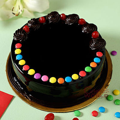 Glossy Gems Truffle Cake