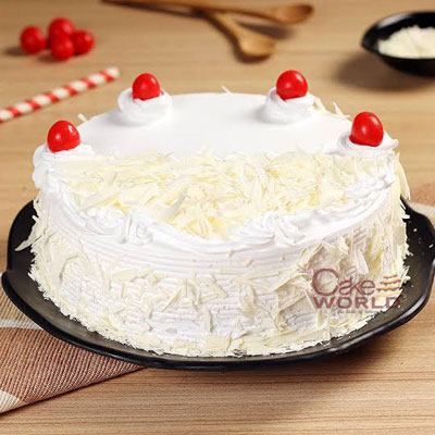 Fusion White Forest Cake